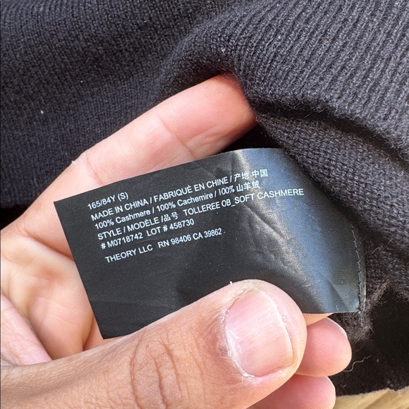 Theory cashmere short sleeve sweater - Picture 5 of 6